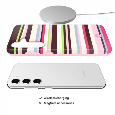 Sweet Treat Stripes Samsung Case