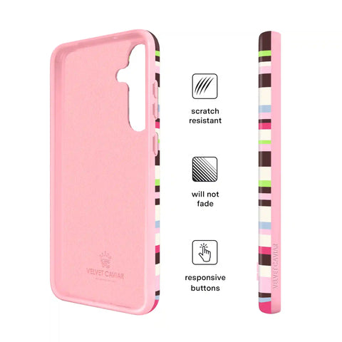 Sweet Treat Stripes Samsung Case