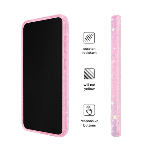 Falling Star Glitter Samsung Case