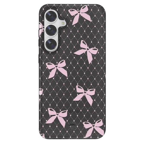 Lacy Pink Bows Samsung Case