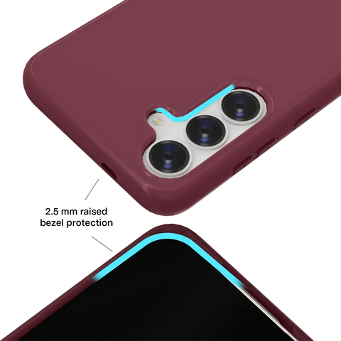 Burgundy 1990 Samsung Case