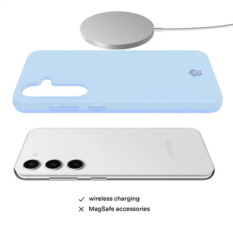 Cotton Candy Blue Samsung Case