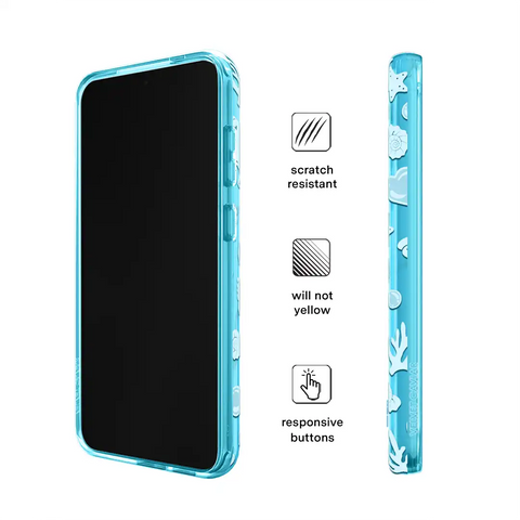Aquamarine Holo Samsung Case