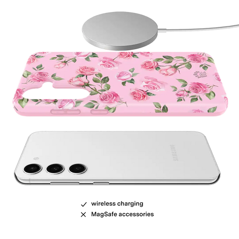Baby Pink Roses Samsung Case