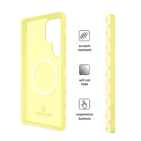 Buttercream Polka Dot Samsung Case