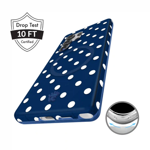 Midnight Polka Dot Samsung Case