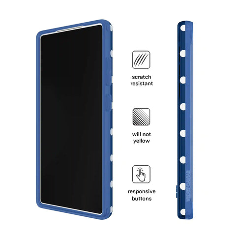 Midnight Polka Dot Samsung Case