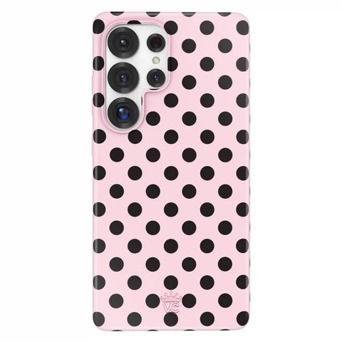 Princess Pink Polka Dot Samsung Case