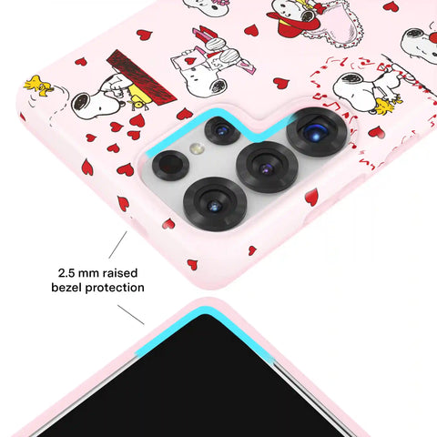 Snoopy Lovely Moods Samsung Case