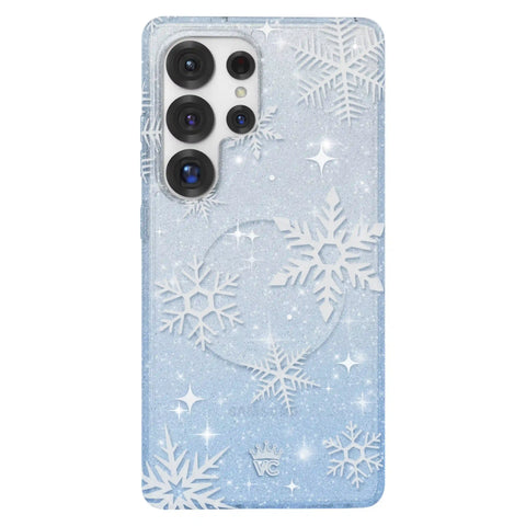Snow Angel Glitter Samsung Case