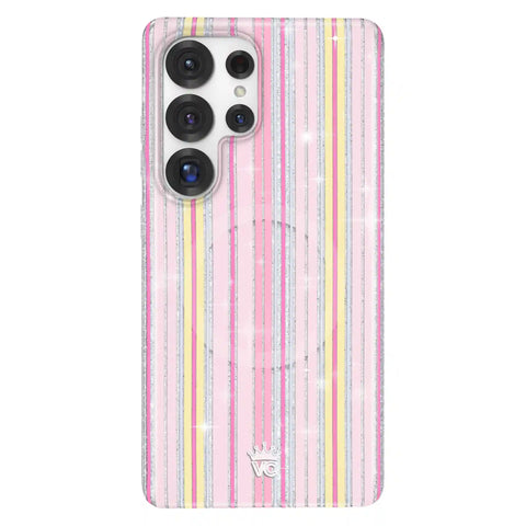 Sunkissed Stripes Glitter Samsung Case