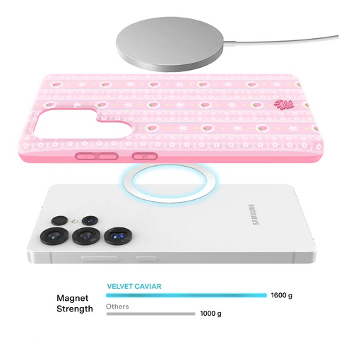 Strawberry Macaron Samsung Case