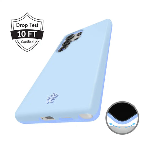Cotton Candy Blue Samsung Case