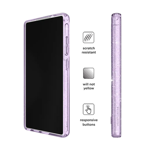 Lilac Stardust Samsung Case