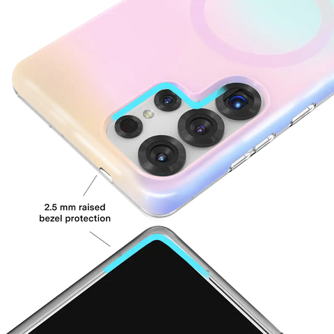 White Opal Samsung Case