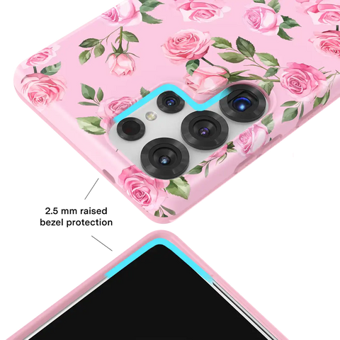 Baby Pink Roses Samsung Case