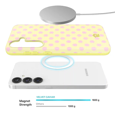 Buttercream Polka Dot Samsung Case