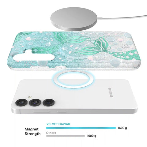 Mermaid Glitter Holo Samsung Case