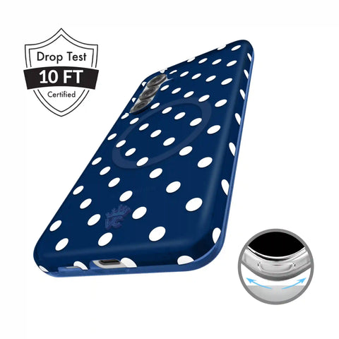 Midnight Polka Dot Samsung Case