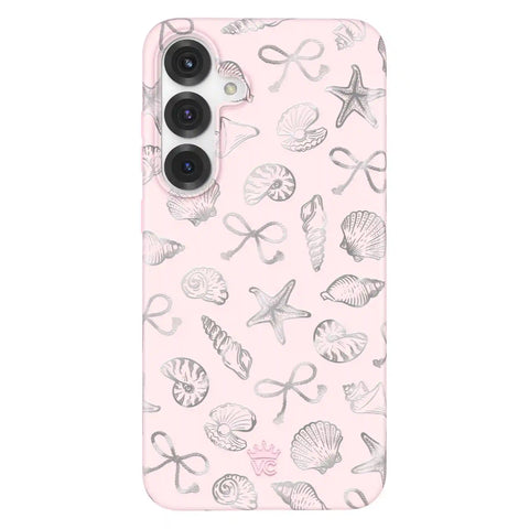 Pink Coastal Seashells Samsung Case