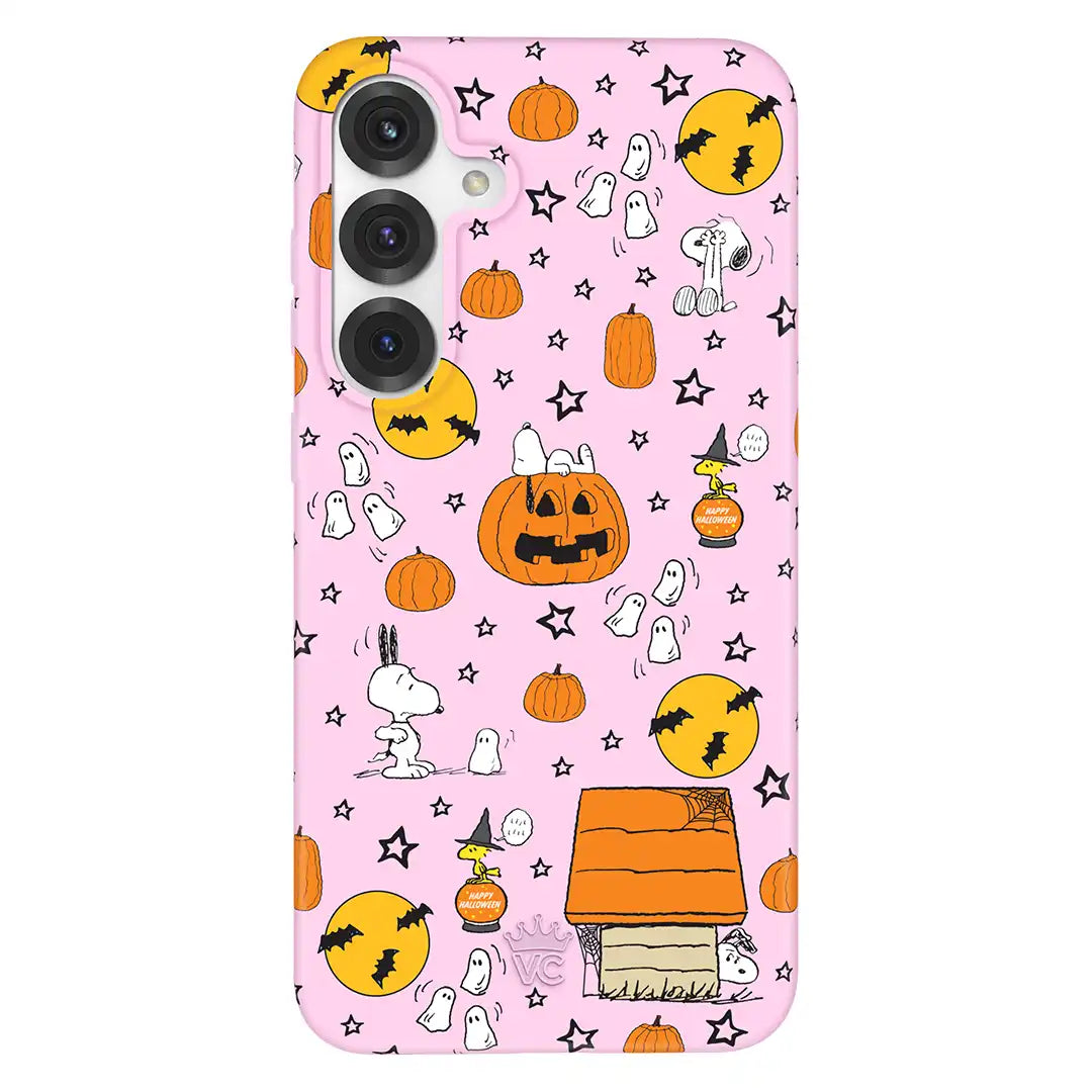 Snoopy Pink Pumpkins Samsung Case