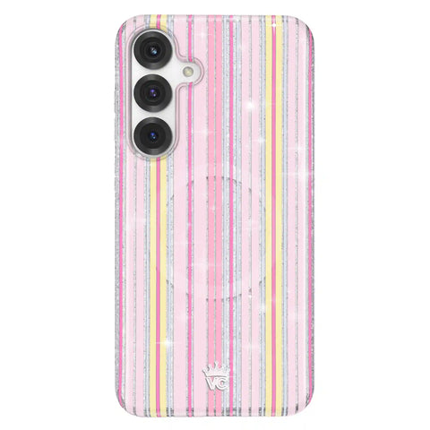 Sunkissed Stripes Glitter Samsung Case