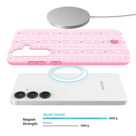 Strawberry Macaron Samsung Case