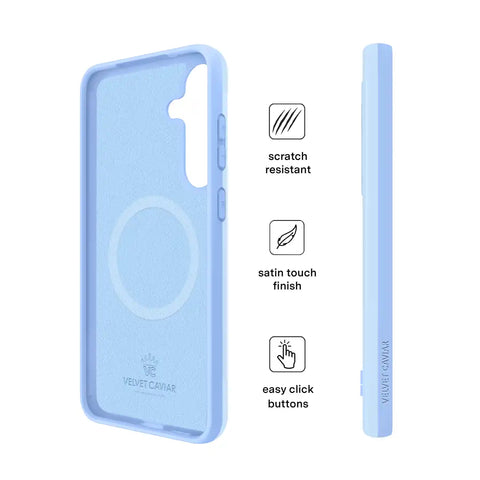 Cotton Candy Blue Samsung Case