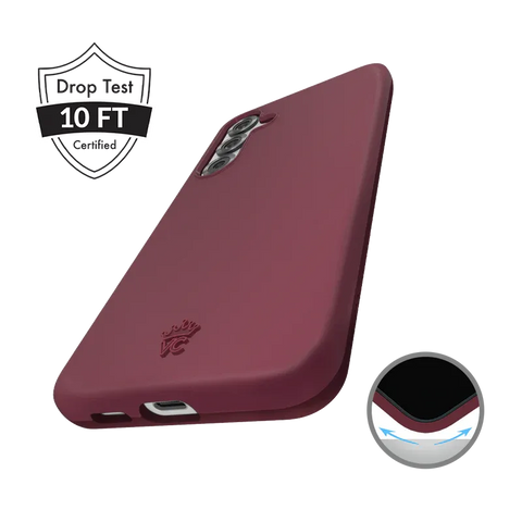 Burgundy 1990 Samsung Case