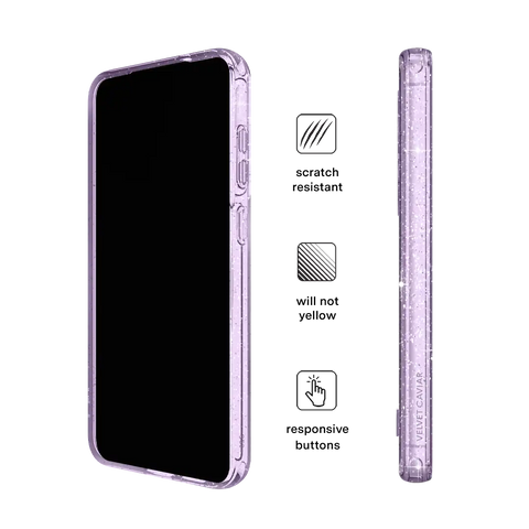 Lilac Stardust Samsung Case