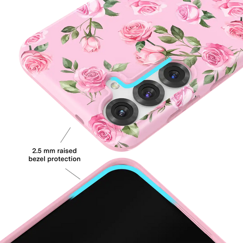 Baby Pink Roses Samsung Case