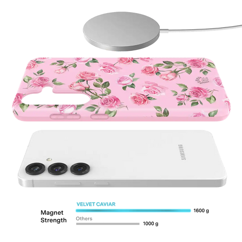 Baby Pink Roses Samsung Case