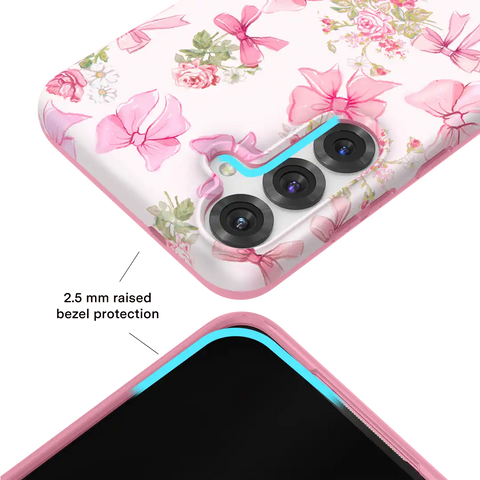 Posie Pink Bow Samsung Case