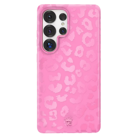 Hot Pink Leopard Samsung Case