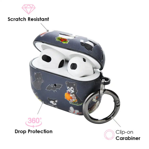 Spooky Baby Animals AirPods Case
