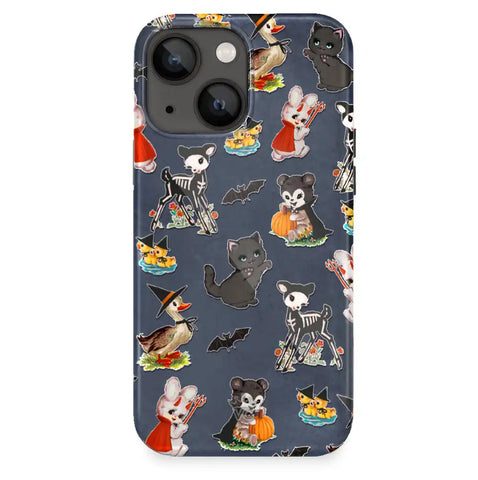 Spooky Baby Animals iPhone Case