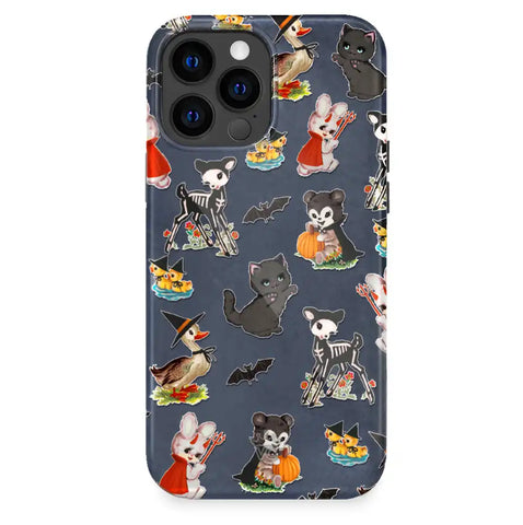 Spooky Baby Animals iPhone Case