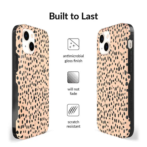 Spotted Nude Cheetah iPhone Case
