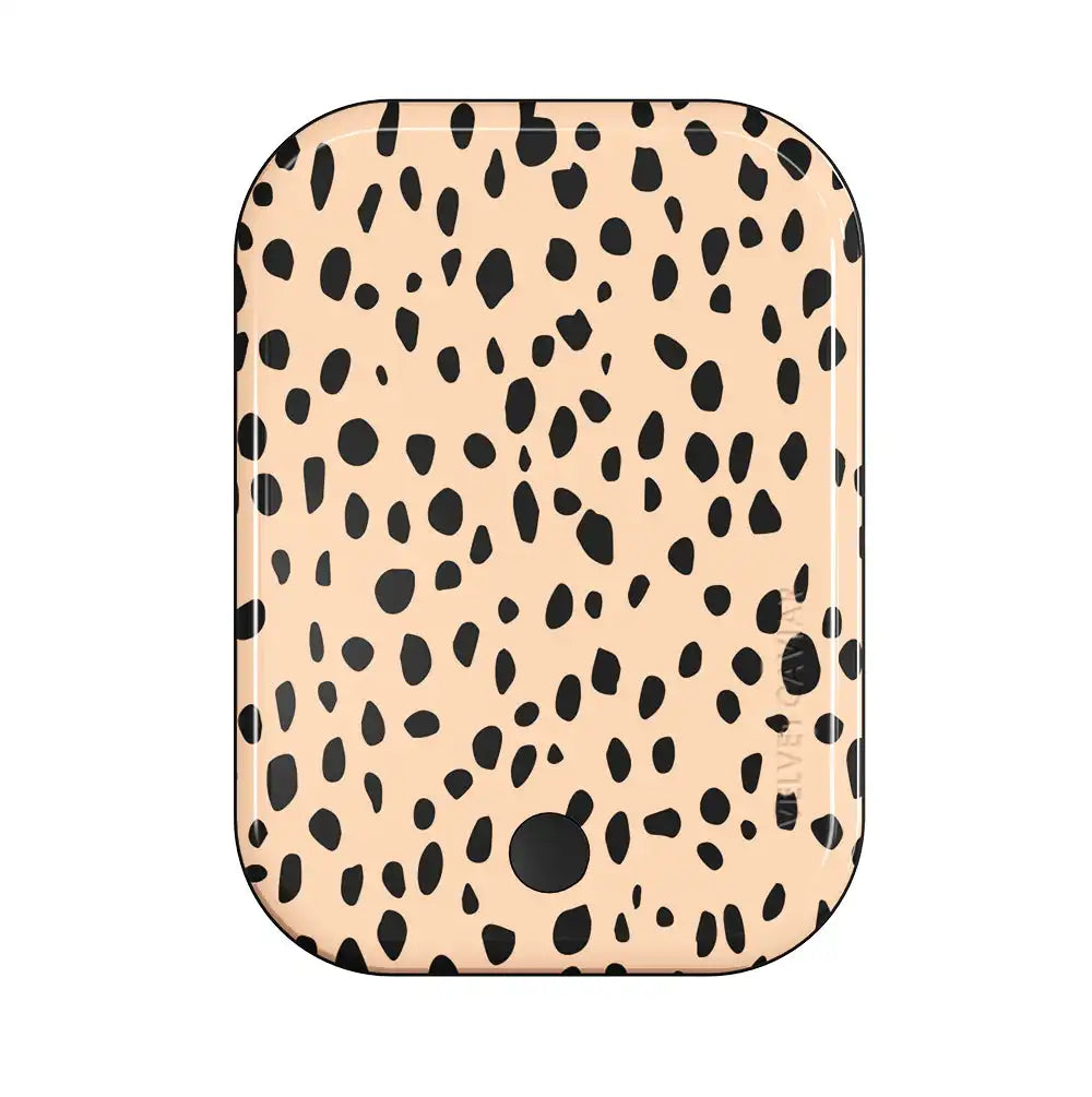 Spotted Cheetah Portable MagSafe Charger Power Pack