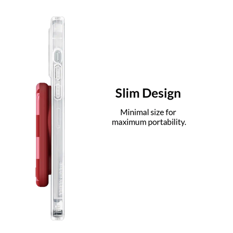 Rose Vibe Checkered Portable MagSafe Charger Power Pack