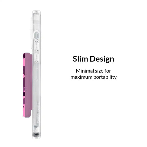 Magenta Camo Portable MagSafe Charger Power Pack