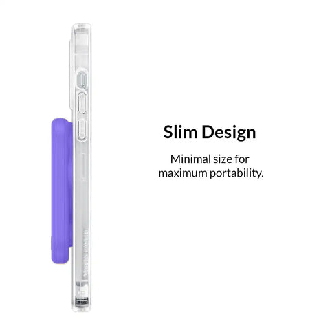 Electric Purple Portable MagSafe Charger Power Pack