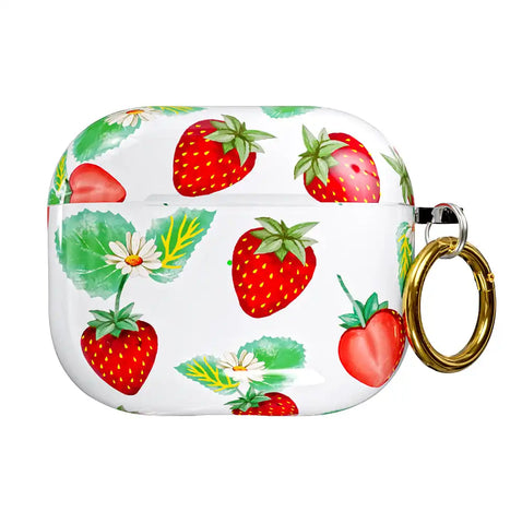 Strawberry Airpods Case