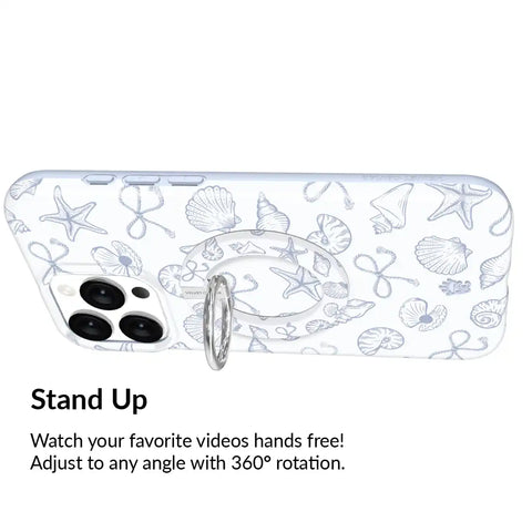 Coastal Seashells MagSafe Grip Ring