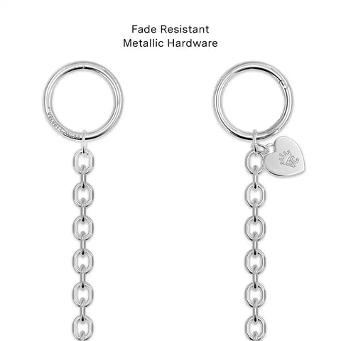 Large Silver Bag Chain