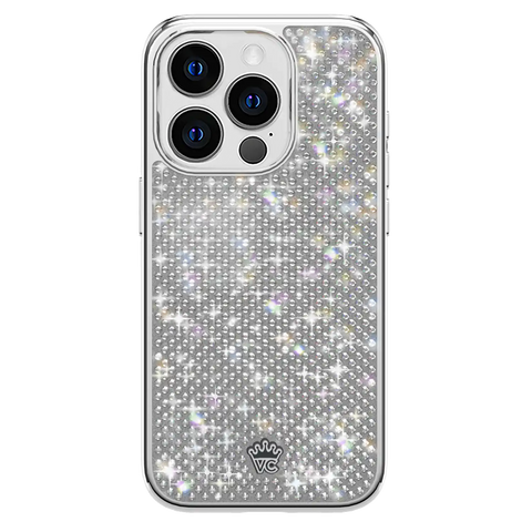 Chrome Caviar Crystals iPhone Case
