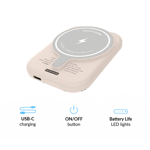 Siren Eyes Portable MagSafe Charger Power Pack