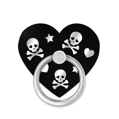 Chrome Skulls Phone Ring