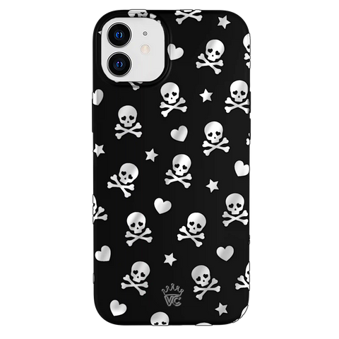 Chrome Skulls iPhone Case