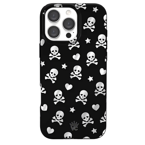 Chrome Skulls iPhone Case